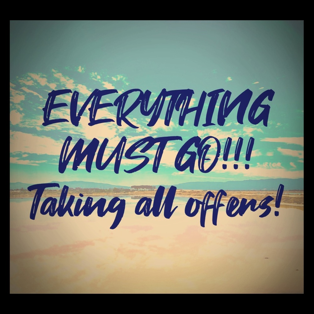 Open to all offers!!